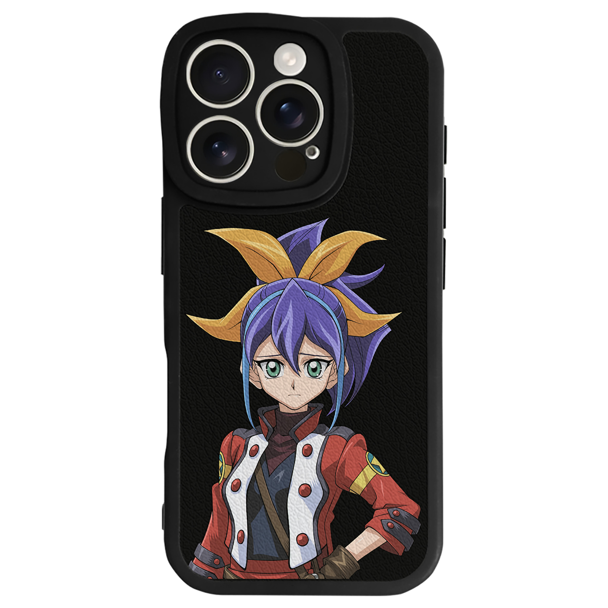 遊☆戯☆王 Yu-Gi-Oh! 【iPhone 16シリーズ対応】シリコンスマホケース（レザー調） 材質：シリコン